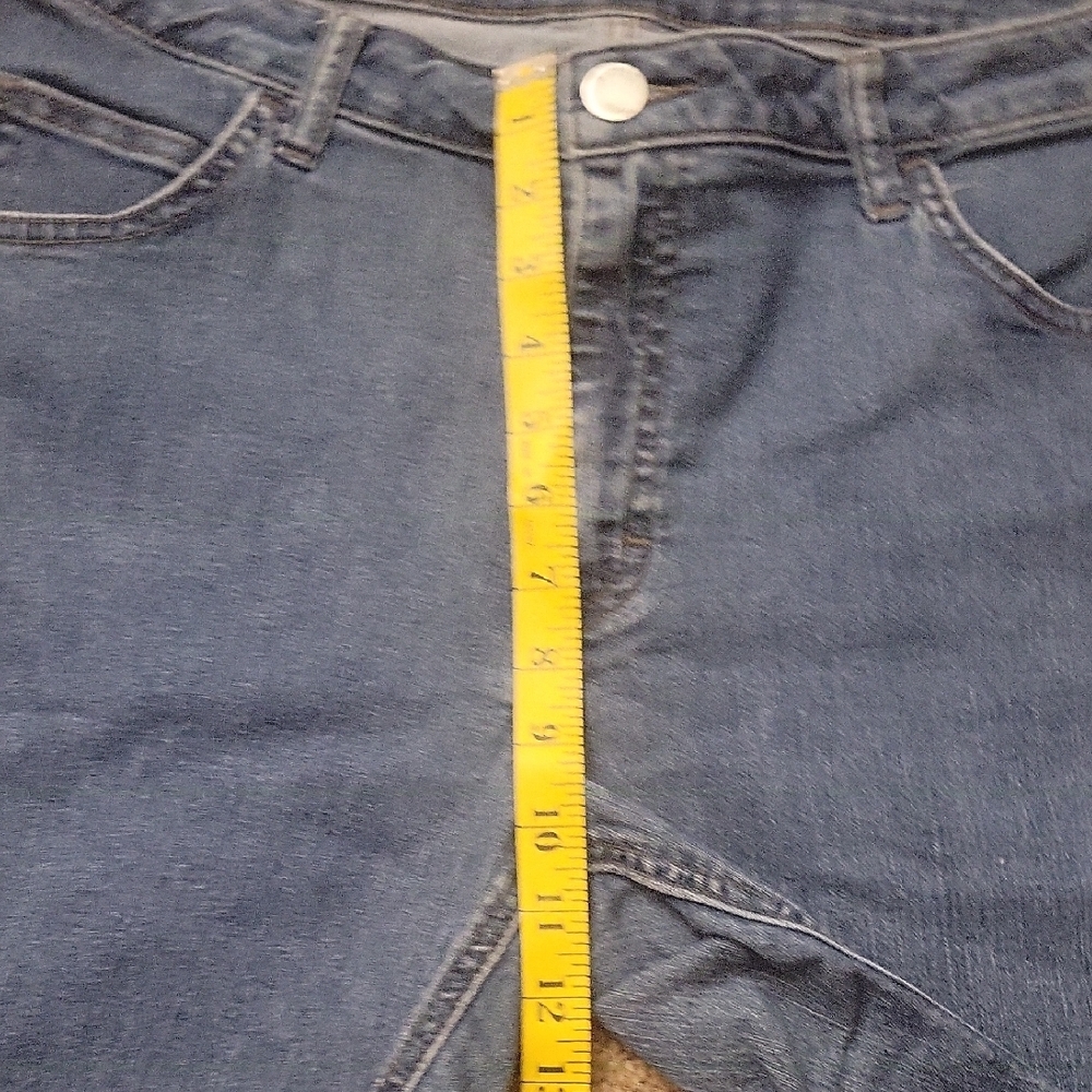 Lee Riders Blue Denim Shorts - Picture 5 of 6